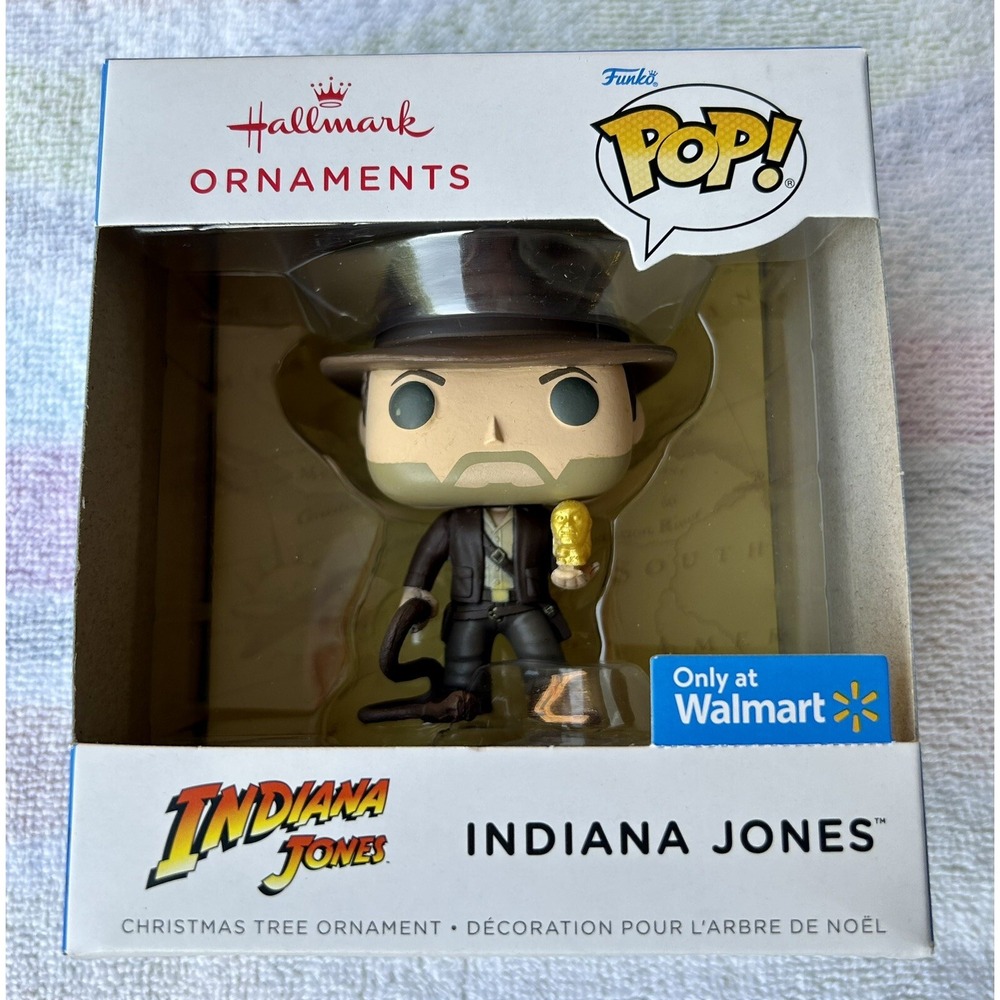 NEW Funko Pop Hallmark 2022 Christmas Ornament Indiana Jones Walmart (NC)